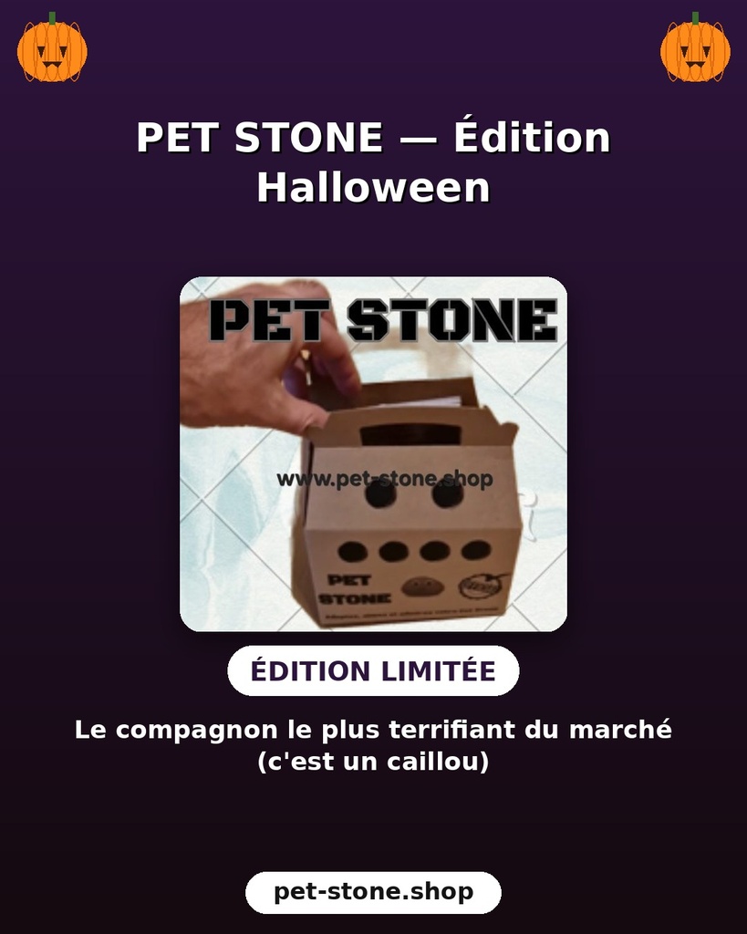 Pet Stone © : Halloween Edition